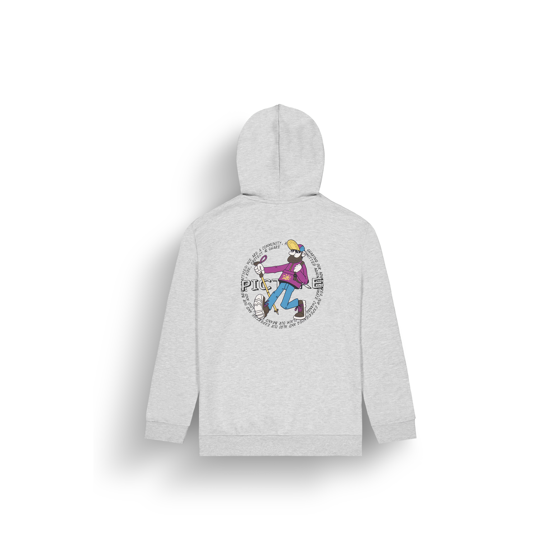 DEWATTO HOODIE __color:Grey_Melange#4