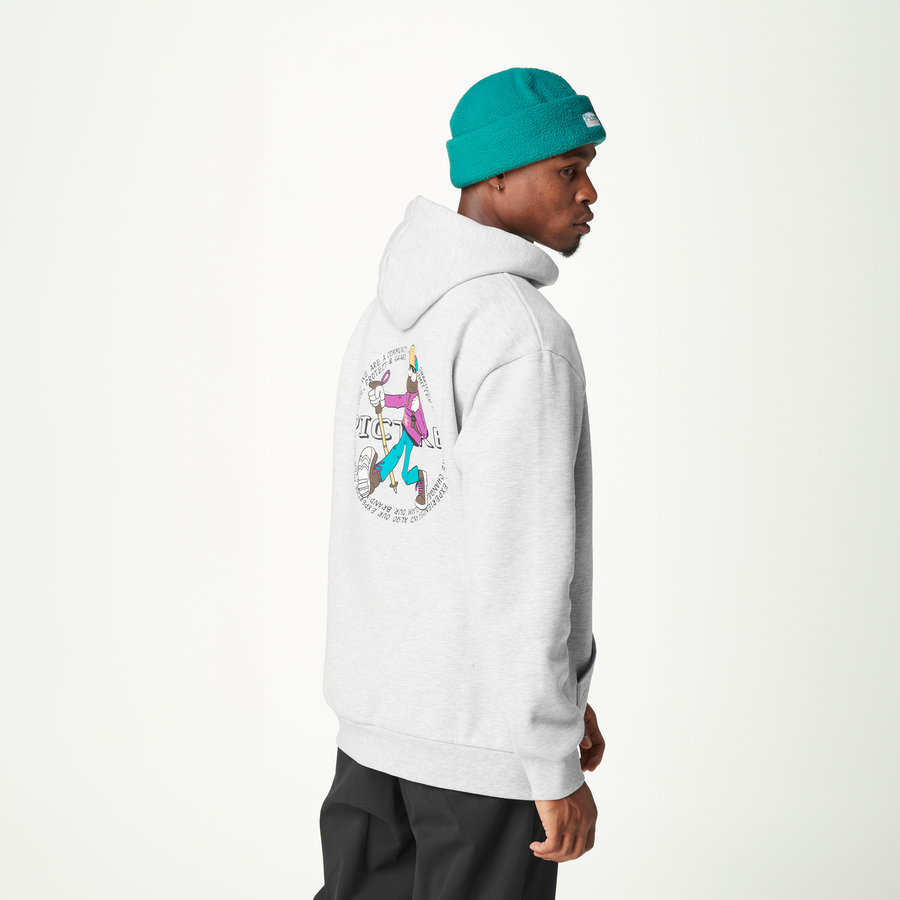 DEWATTO HOODIE __color:Grey_Melange#2