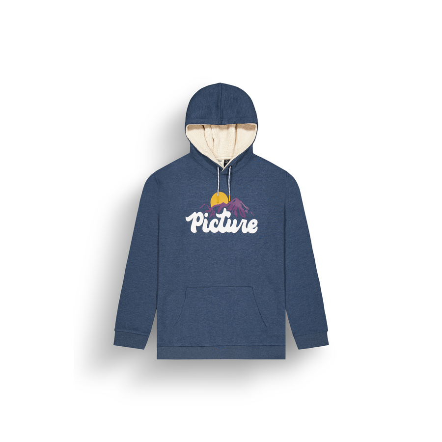 JULKA PLUSH HOODIE __color:Dark_Blue_Melange#3