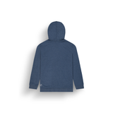 JULKA PLUSH HOODIE __color:Dark_Blue_Melange#4