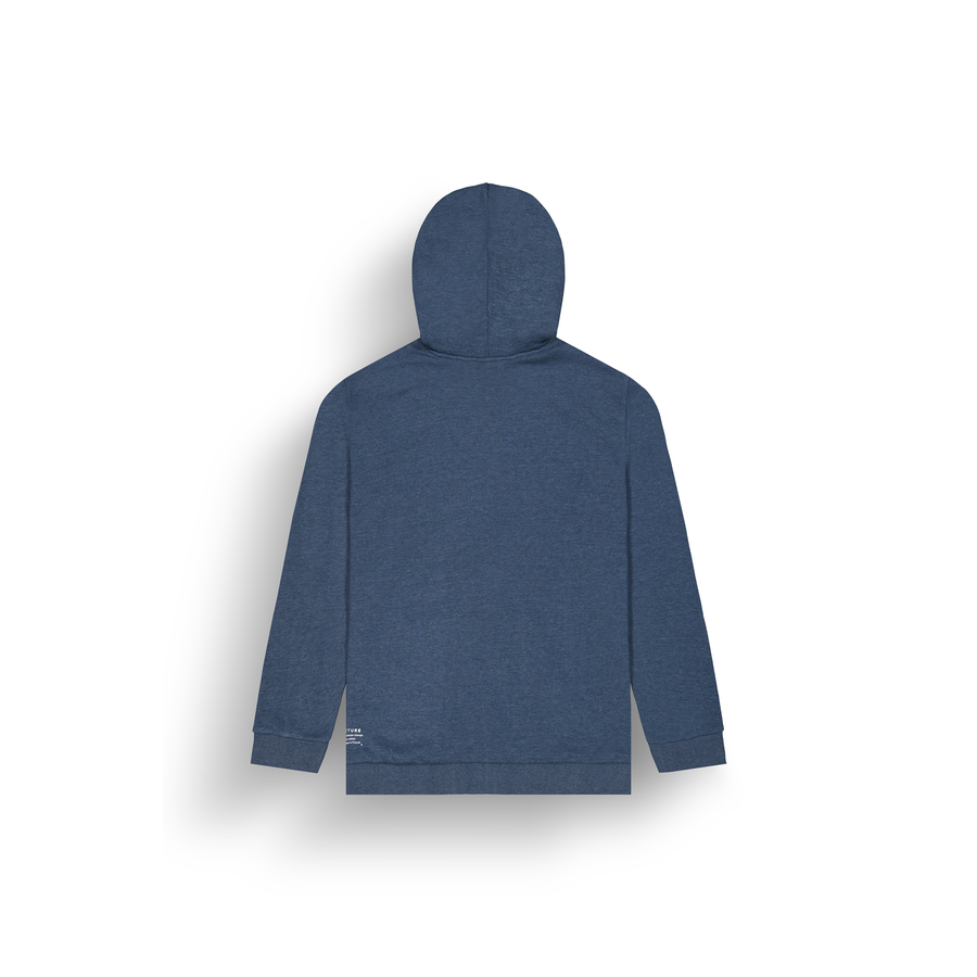 JULKA PLUSH HOODIE __color:Dark_Blue_Melange#4