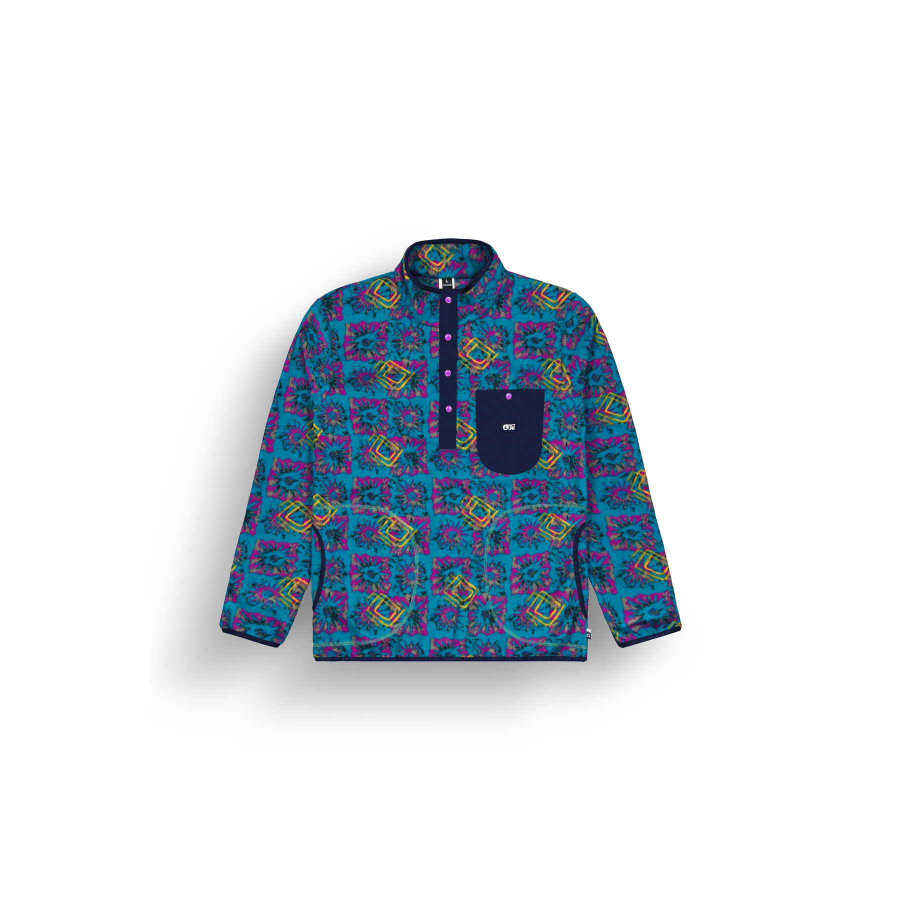 ORAVIK 1/4 FLEECE __color:Fizzy_Print#10