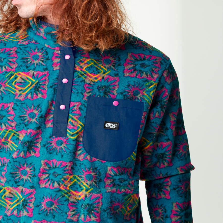 ORAVIK 1/4 FLEECE __color:Fizzy_Print#9
