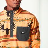 ORAVIK 1/4 FLEECE __color:Elk_Print#3