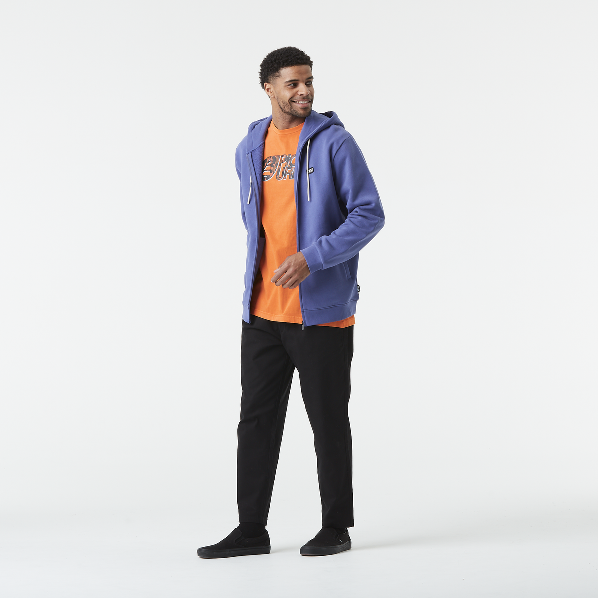 NIHI ZIP HOODIE __color:Skipper_Blue#17