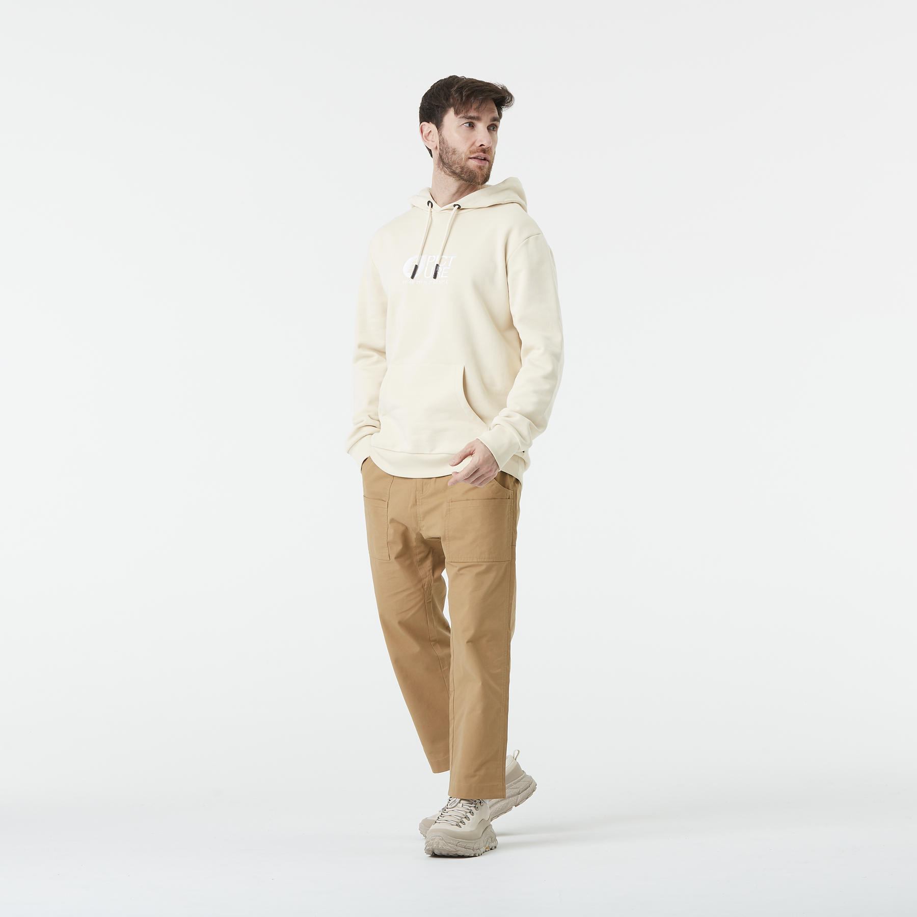 BASEMENT HOODIE __color:Wood_Ash#17