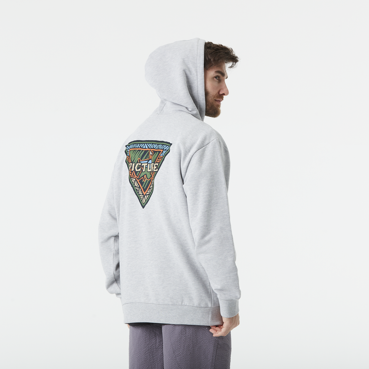 CAILEY HOODIE __color:Grey_Melange#1