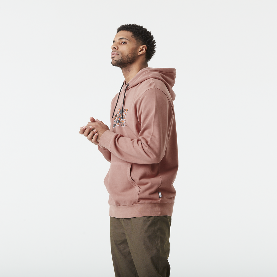 BASEMENT LEO HOODIE __color:Washed_Burlwood#1