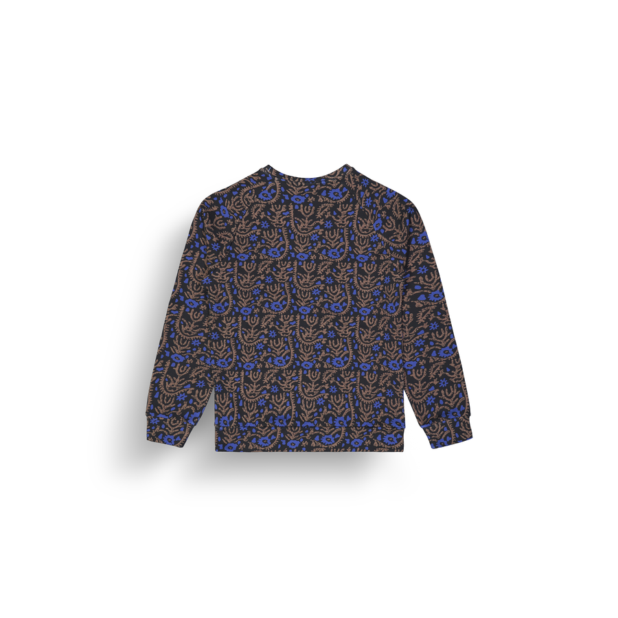 WAKARA PRINTED CREW __color:Ancolie_Print#4