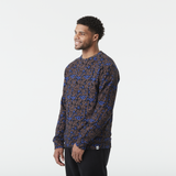 WAKARA PRINTED CREW __color:Ancolie_Print#1