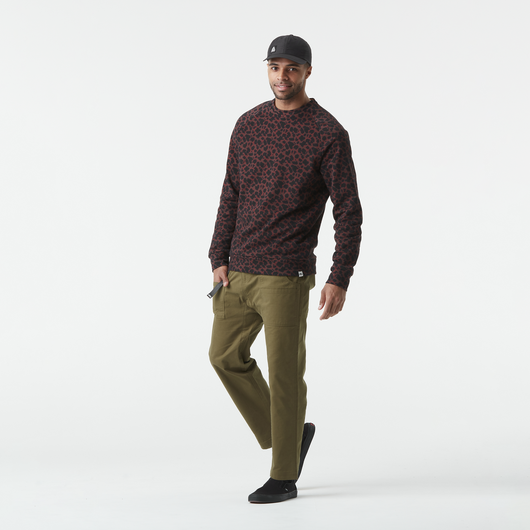 WAKARA PRINTED CREW __color:Panthera_Print#5