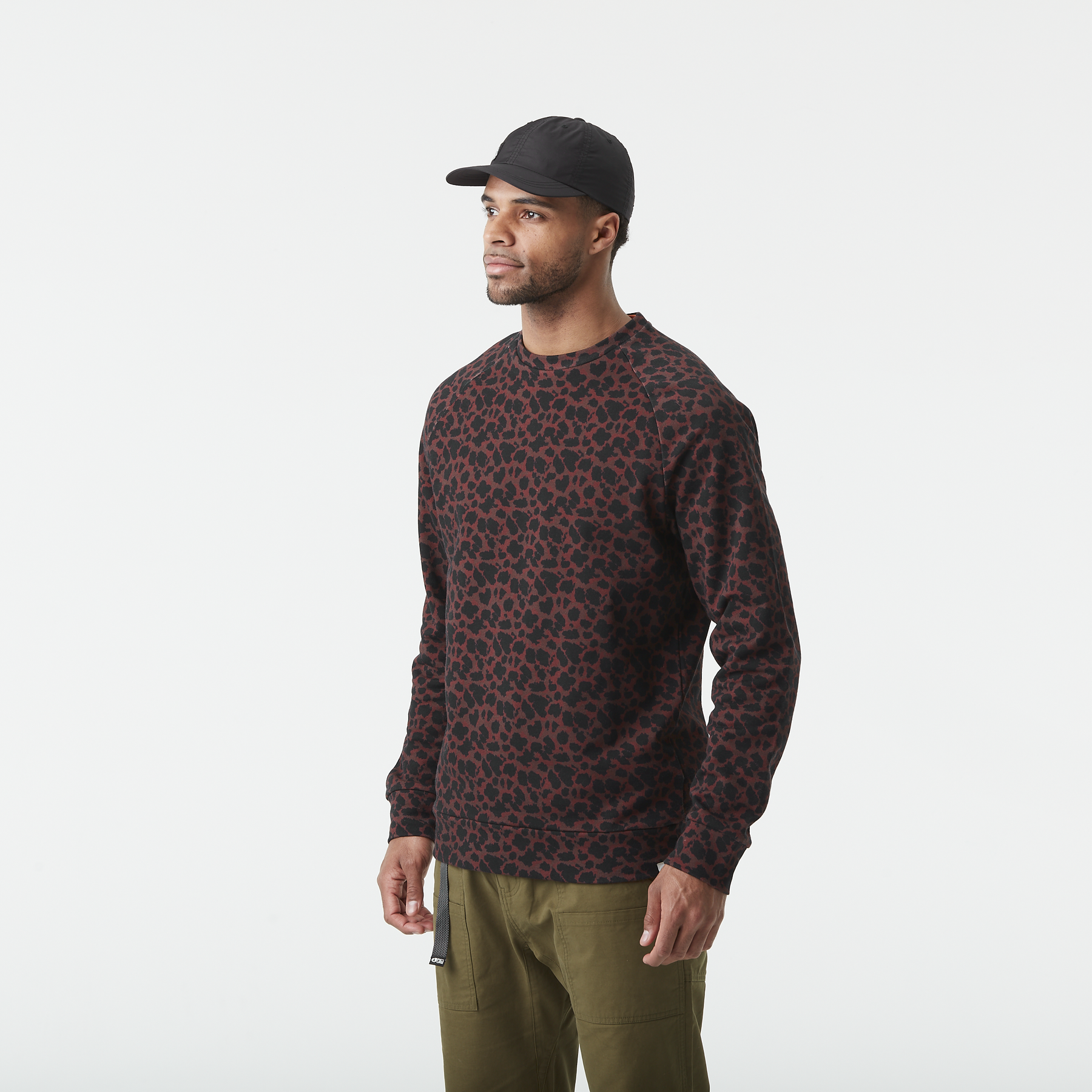WAKARA PRINTED CREW __color:Panthera_Print#6