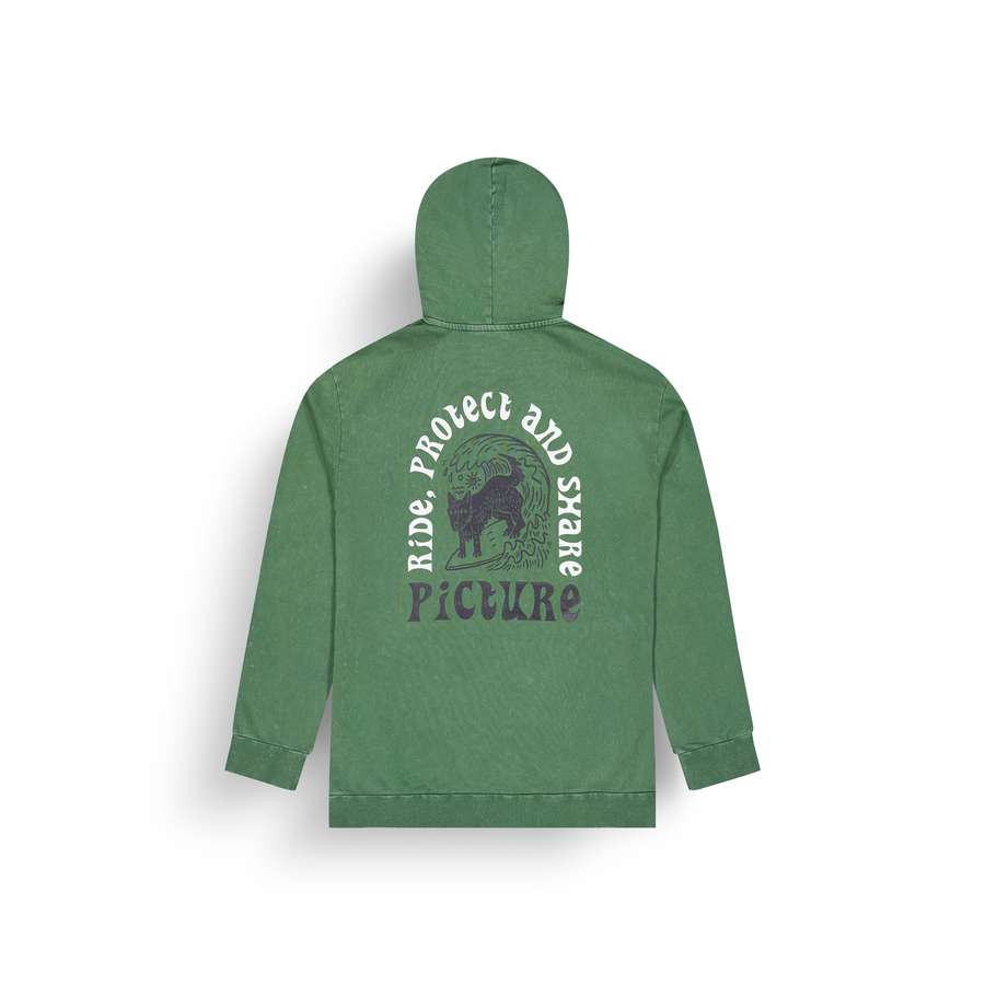 PICTURIDE HOODIE __color:Smoke_Pine_Washed#15