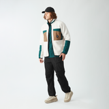 PMBTON ZIP FLEECE __color:Tofu_Deep_Water#12