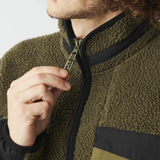 PMBTON ZIP FLEECE __color:Tobacco_Black#5