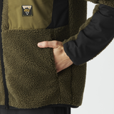 PMBTON ZIP FLEECE __color:Tobacco_Black#6