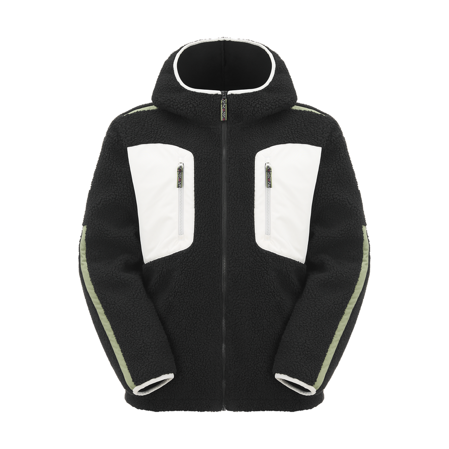 PMBTON ZIP HOODIE __color:Tobacco_Black#15