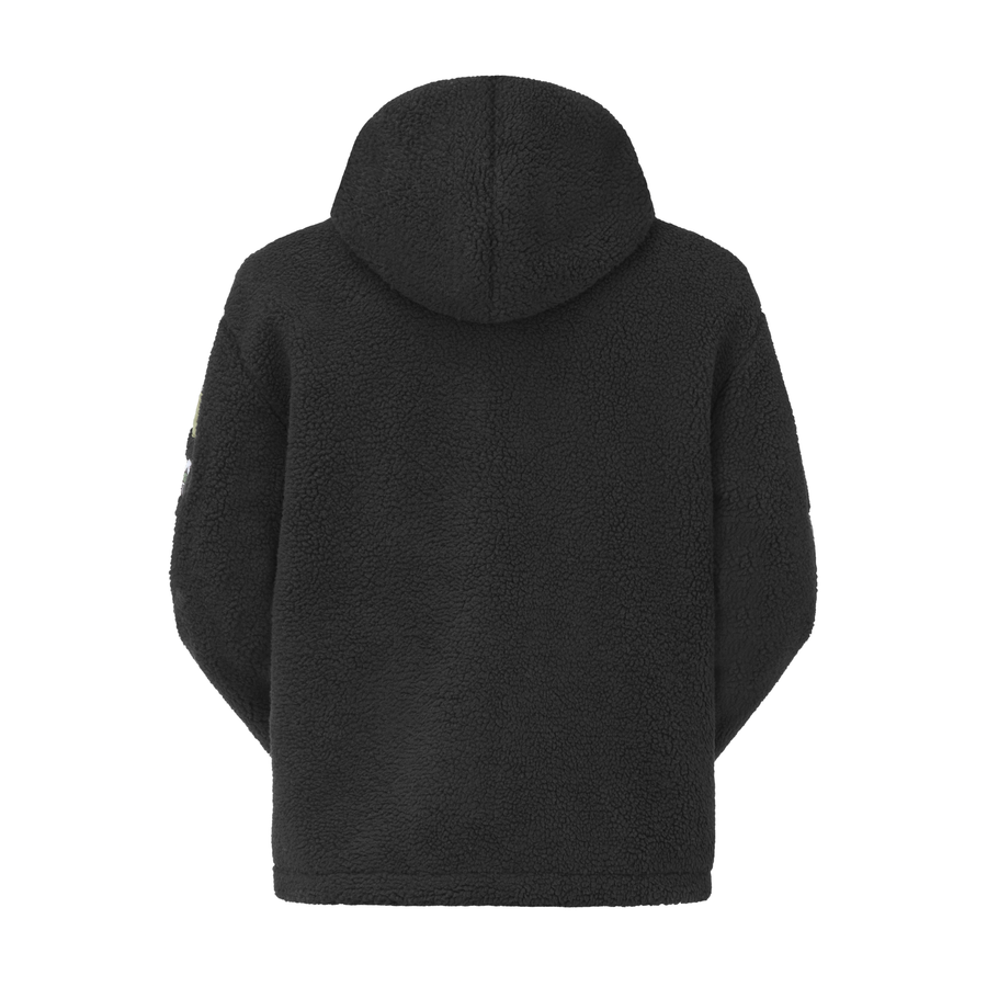 PMBTON ZIP HOODIE __color:Tobacco_Black#16