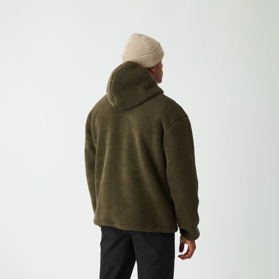 PMBTON ZIP HOODIE __color:Tobacco_Black#10
