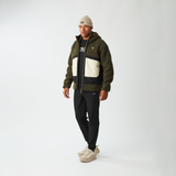 PMBTON ZIP HOODIE __color:Tobacco_Black#14