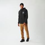 KENOMA ZIP HOODIE __color:Black#2