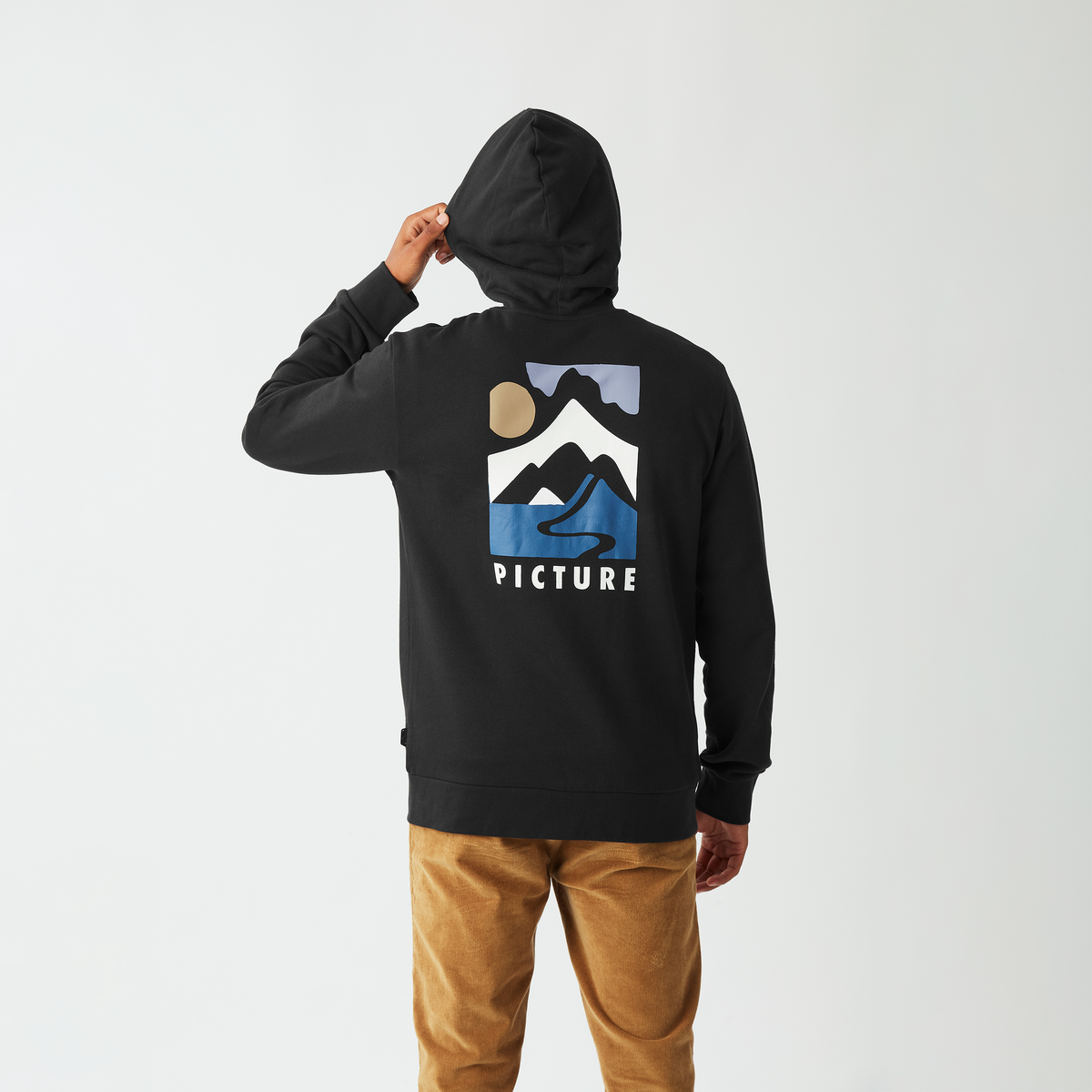 KENOMA ZIP HOODIE __color:Black#1
