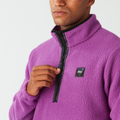 KIMAG 1/4 ZIP FLEECE __color:Bright_Magenta#14