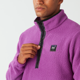 KIMAG 1/4 ZIP FLEECE __color:Bright_Magenta#14