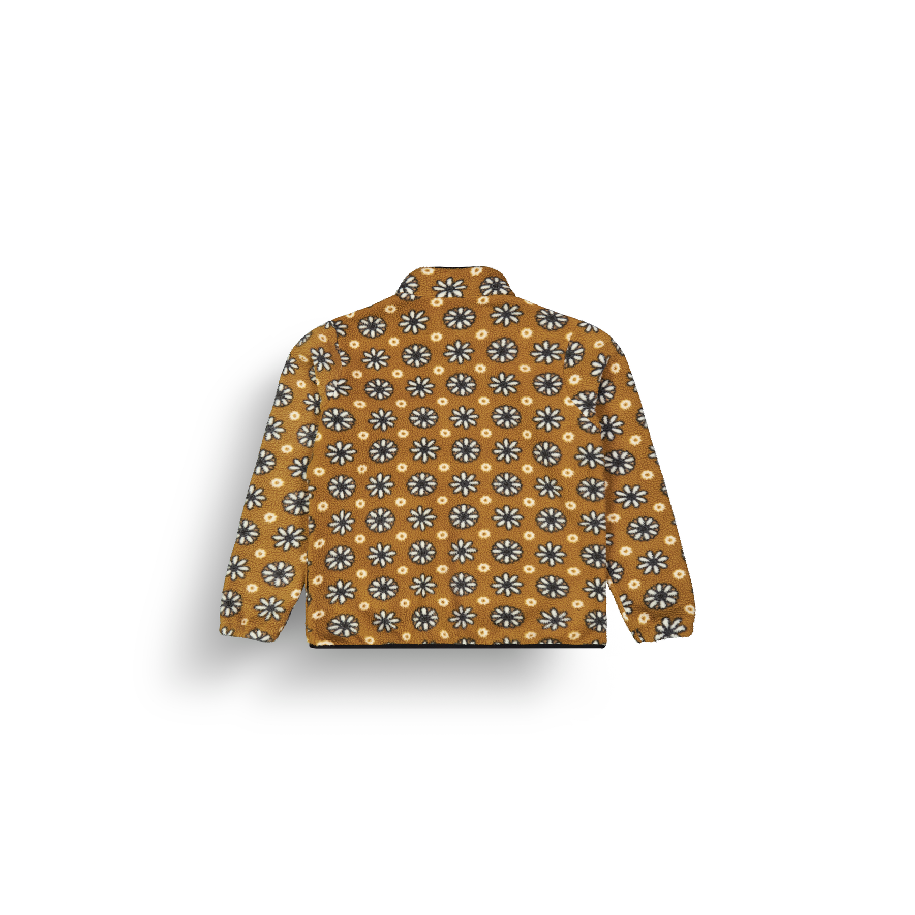 KIMAG PRINTED 1/4 FLEECE __color:Daisy_Print#6