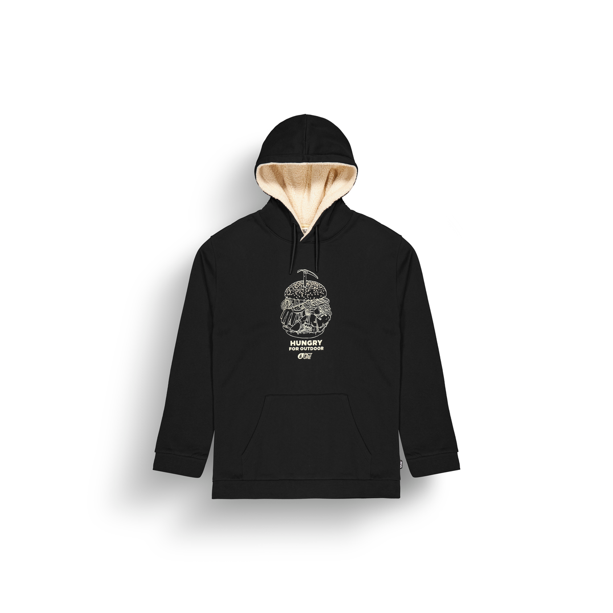 JULKA PLUSH HOODIE __color:Black#5