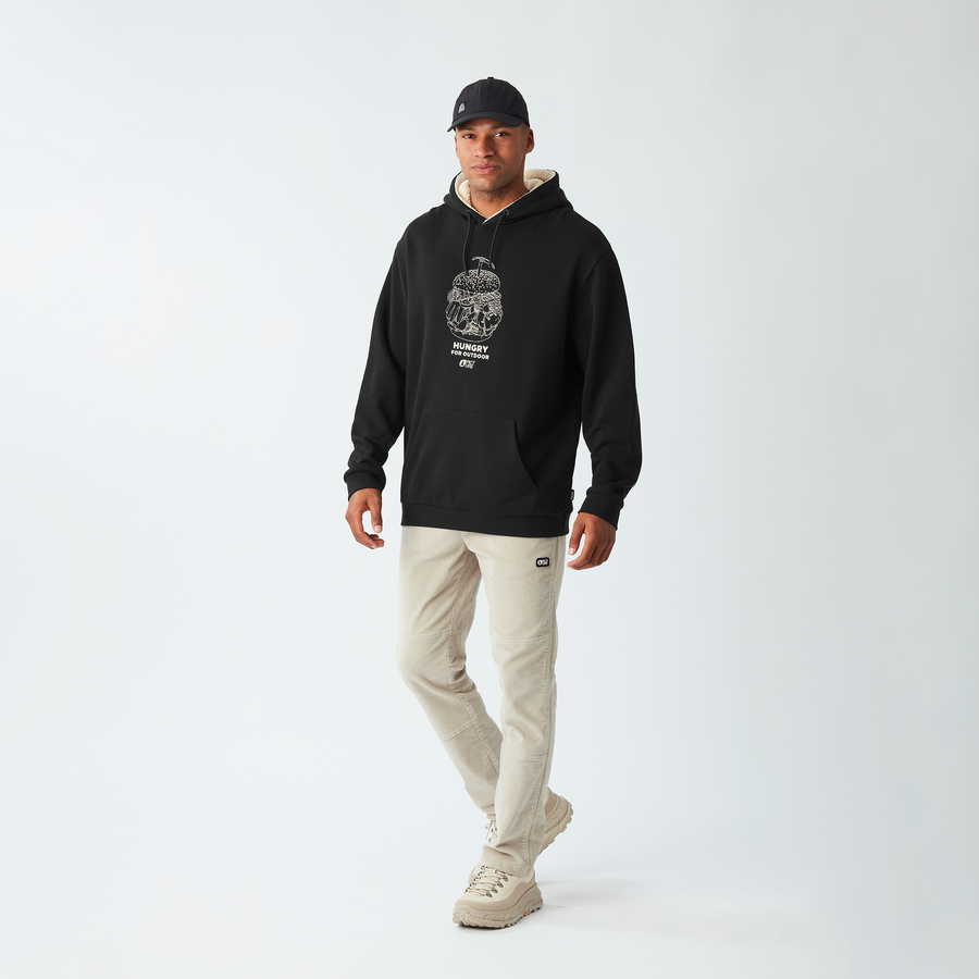 JULKA PLUSH HOODIE __color:Black#0
