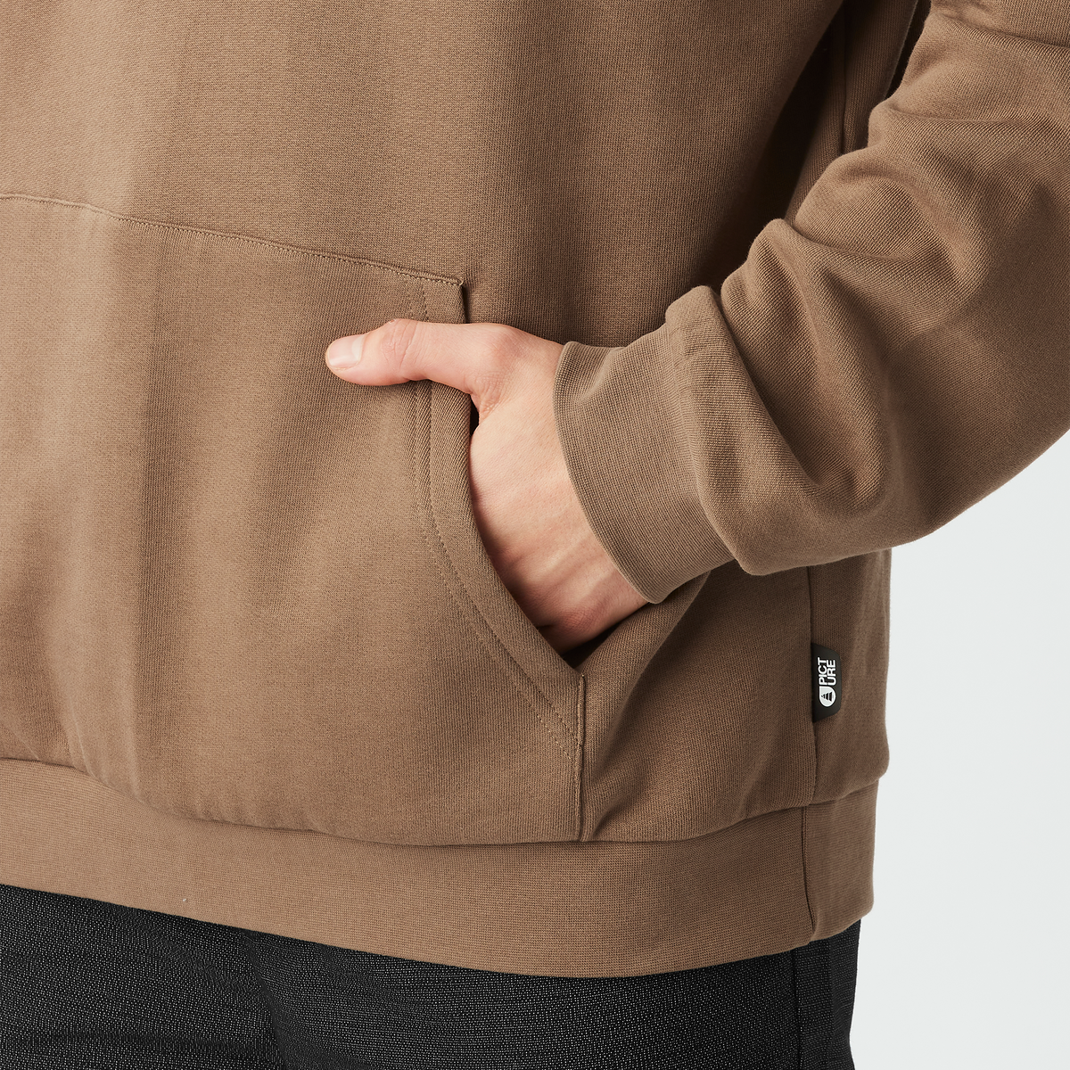 JULKA PLUSH HOODIE __color:Shitake#10