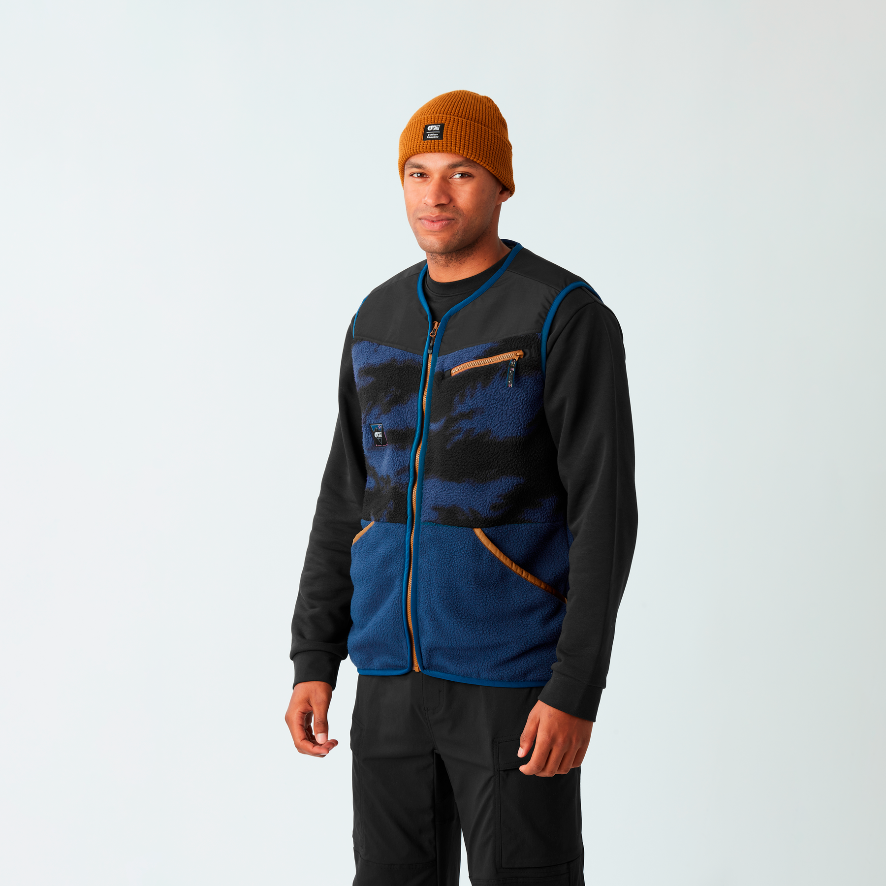 GAMVIK FLEECE VEST __color:Patriot_Blue_Retro_Fusi#1