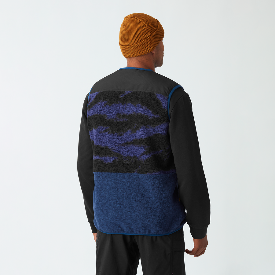 GAMVIK FLEECE VEST __color:Patriot_Blue_Retro_Fusi#2