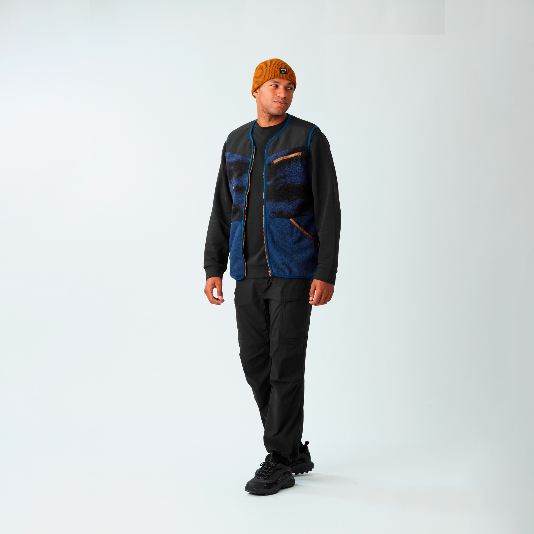 GAMVIK FLEECE VEST __color:Patriot_Blue_Retro_Fusi#5