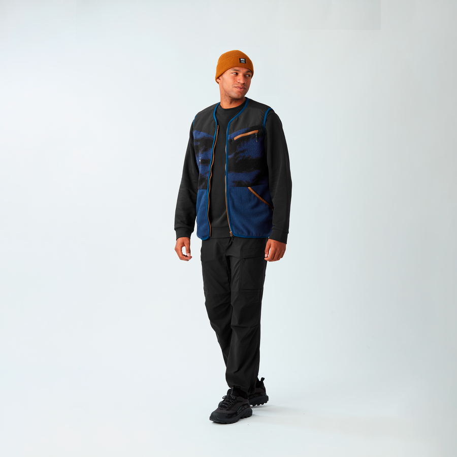 GAMVIK FLEECE VEST __color:Patriot_Blue_Retro_Fusi#5
