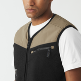 GAMVIK FLEECE VEST __color:Pure_Cashmere_Black#11