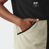 GAMVIK FLEECE VEST __color:Pure_Cashmere_Black#12