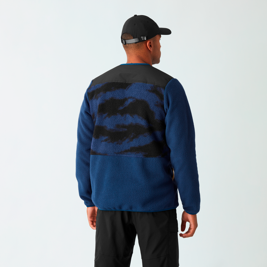 GAMVIK FLEECE JKT __color:Patriot_Blue_Retro_Fusi#2