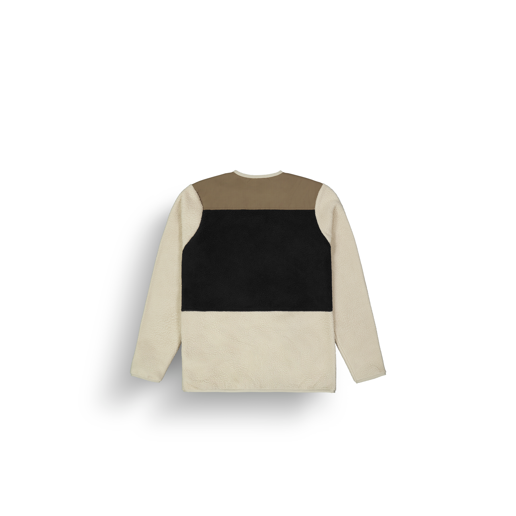 GAMVIK FLEECE JKT __color:Pure_Cashmere_Black#16