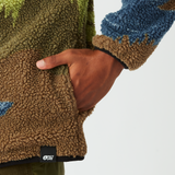 HAFDALS ZIP FLEECE __color:Cloudy_Landsc_Sherpa_M#5