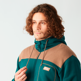 BASEMENT PLUSH ZIP HOODIE __color:Deep_Water#3