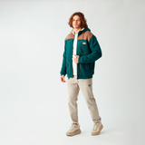 BASEMENT PLUSH ZIP HOODIE __color:Deep_Water#5