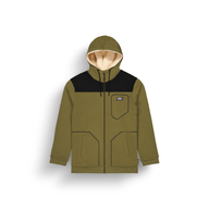 BASEMENT PLUSH ZIP HOODIE __color:Tobacco#21