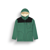 BASEMENT PLUSH ZIP HOODIE __color:Smoke_Pine#13