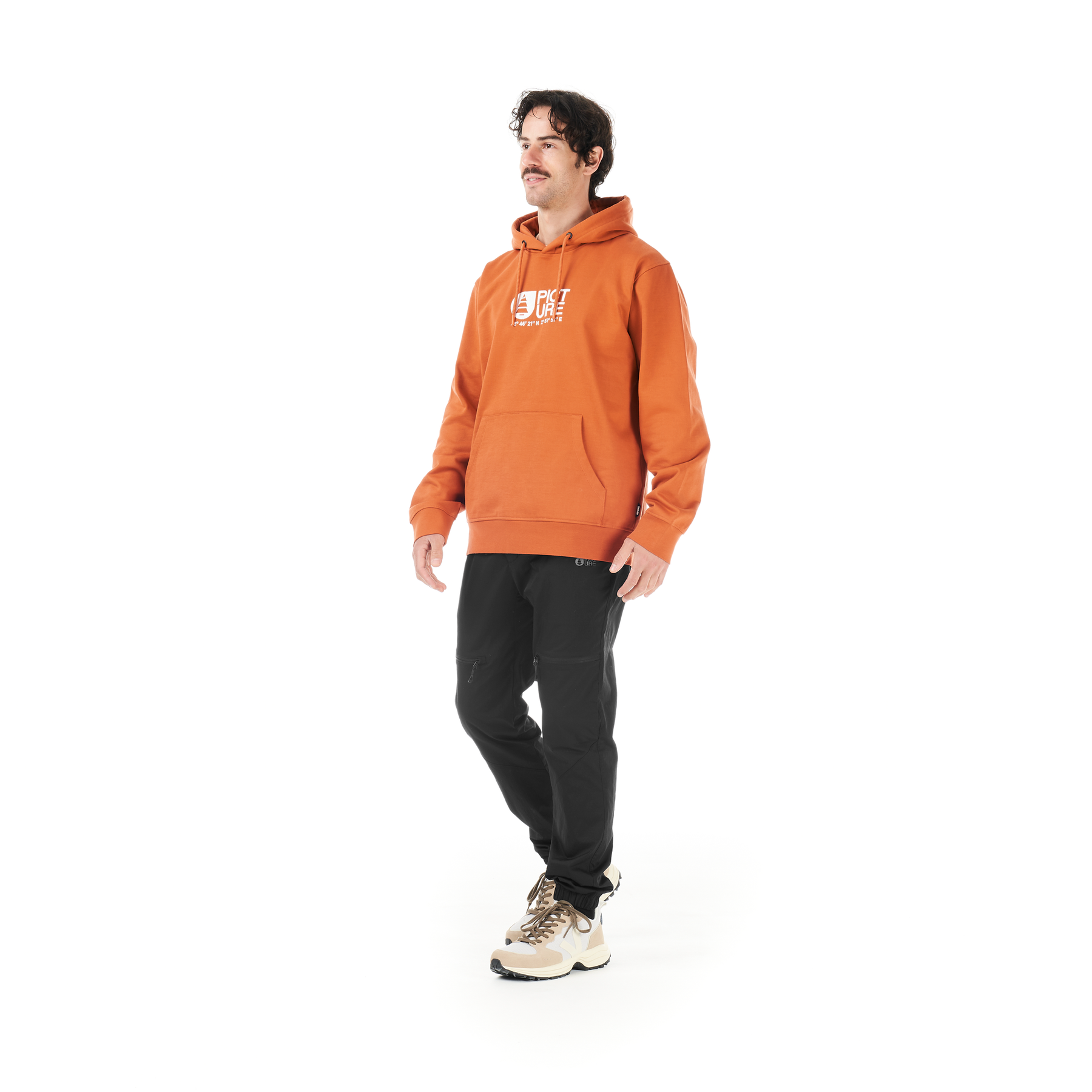 BASEMENT HOODIE __color:Mango#21