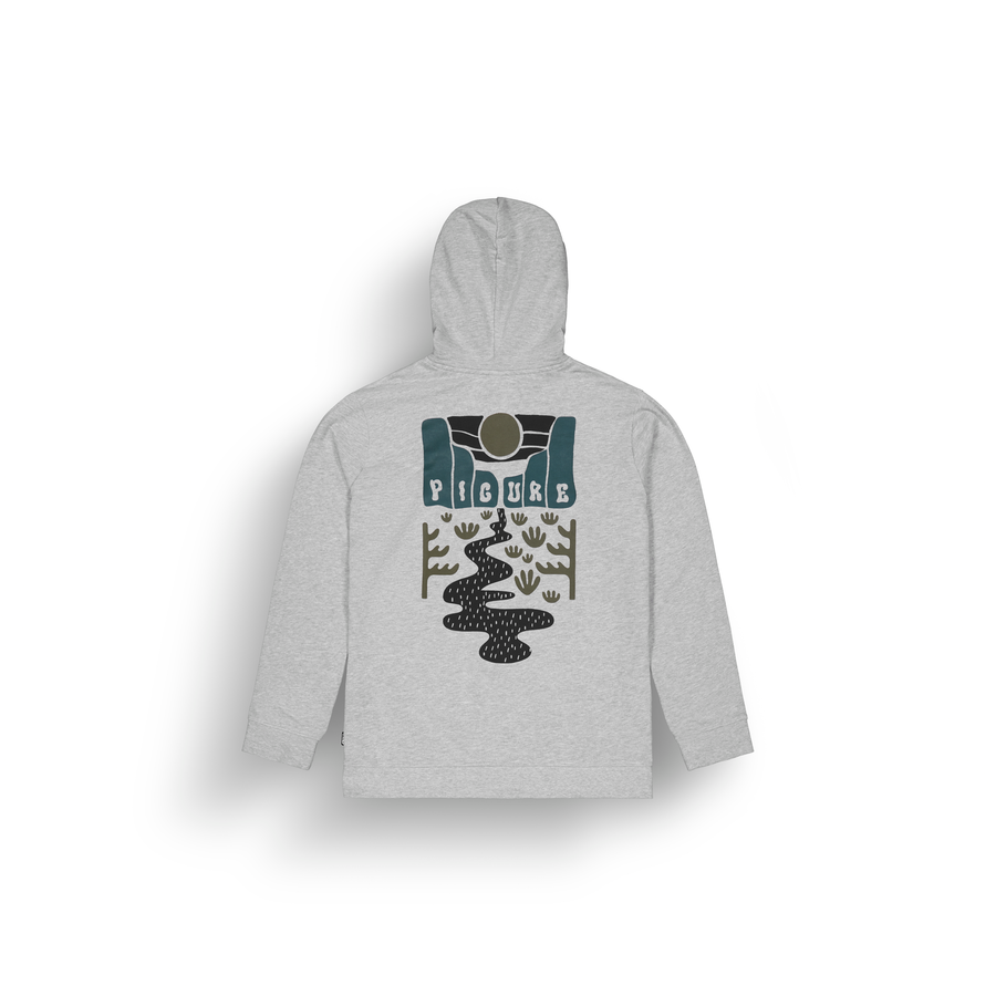 OUVEA ZIP HOODIE __color:Grey_Melange#11