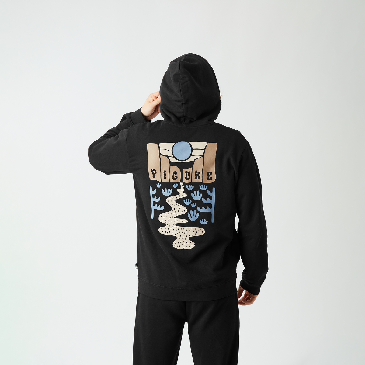 OUVEA ZIP HOODIE __color:Black#2