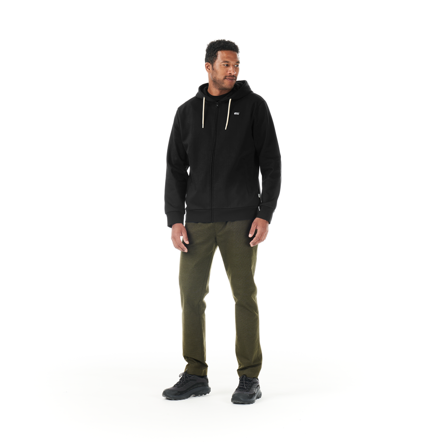 YORRA ZIP HOODIE __color:Black#2