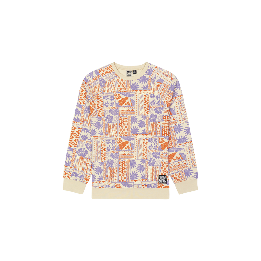 WAKARA PRINTED CREW __color:Jungle_Canopy_Print#4